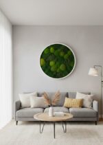 Machový obraz – Kopčekový a plochý mach