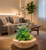 Machová miska Okrúhla