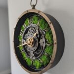 Machové hodiny 27cm