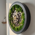 Machové hodiny 37,5cm