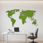 Machová mapa sveta kopčeková